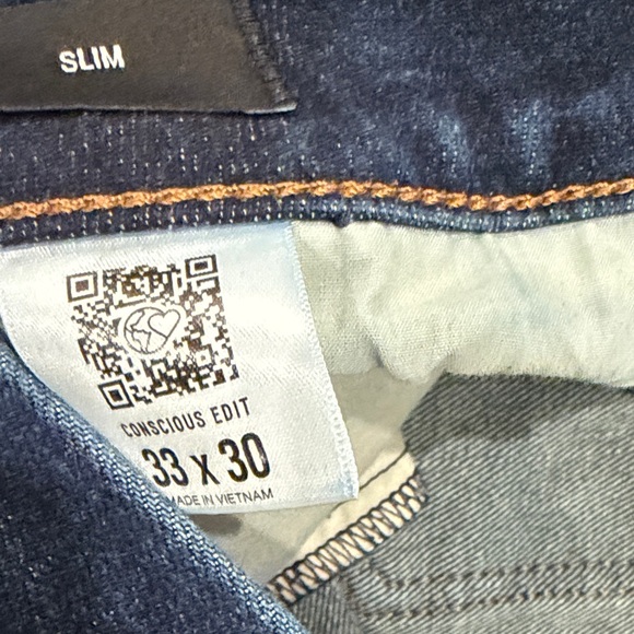 Express Dark Blue Jeans - Picture 2 of 4